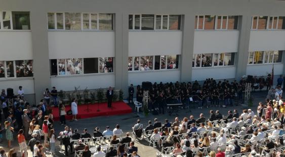Foligno - Inaugurazione nuova scuola 'Carducci'