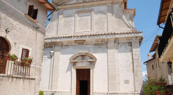 Chiesa di Usigni, comune di Poggiodomo (Perugia)